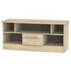 Ready Assembled Kirkhill 1 Drawer TV Unit Bardolino