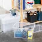 Wham Set 5 Crystal 31 Litre Box & Lid - Clear