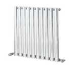 Towelrads Dorney Double Horizontal Radiator - White 600x592