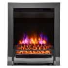 Be Modern 2kW Ember 16" Electric Inset Fire - Black Nickel