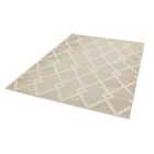 Monty Rug 080x150cm Beige And Cream Diamond