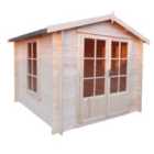 Shire Barnsdale Log Cabin - 8ft x 8ft