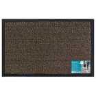 JVL Commodore Barrier Mat 40x60cm - Brown