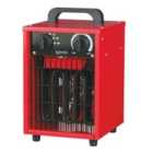 Igenix 2kW Industrial Fan Heater - Red