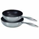 Circulon Steel Shield Stainless Steel Twin Pack Skillet Set 20/26cm