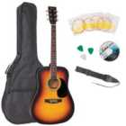 Encore Dreadnought Acoustic Guitar Outfit - Sunburst