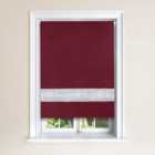 Diamante Roller Blind Aubergine 0.9 x 1.6 M