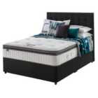 Silentnight Mirapocket Geltex 1000 180cm Non-Storage Divan Set Ebony No Headboard