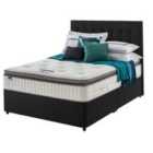 Silentnight Miracoil Geltex 180cm Non-Storage Divan Set Ebony No Headboard