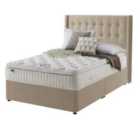 Silentnight Mirapocket Latex 1000 Non Storage Divan Bed - Sandstone No Headboard Super King