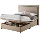 Silentnight Mirapocket 1000 Memory 180cm Ottoman Non-Storage Divan Set Sandstone No Headboard