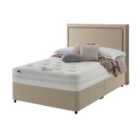 Silentnight Mirapocket 1000 Memory 135cm Non Storage Divan Set - Sandstone No Headboard