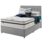 Silentnight Mirapocket Geltex 2000 180cm Non-Storage Divan Set Slate Grey No Headboard