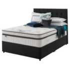 Silentnight Mirapocket Geltex 2000 180cm Non-Storage Divan Set Ebony No Headboard