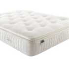 Silentnight Mirapocket Latex 1400 4-Drawer Divan Bed - Ebony No Headboard Double