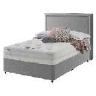 Silentnight Mirapocket 1000 Memory 150cm Non Storage Divan Set - Slate Grey No Headboard