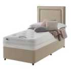 Silentnight Mirapocket 1000 Memory 90cm Non Storage Divan Set - Sandstone No Headboard