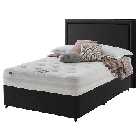 Silentnight Mirapocket 1000 Memory 180cm Non Storage Divan Set - Ebony No Headboard
