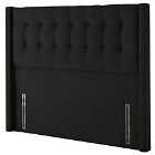 Silentnight Bloomsbury Ebony Headboard - Double