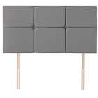 Silentnight Arrezzo Grey Headboard - Super King