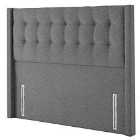 Silentnight Bloomsbury Grey Headboard - Super King