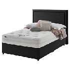 Silentnight Mirapocket 1000 Memory 135cm Non Storage Divan Set - Ebony No Headboard
