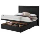 Silentnight Miracoil Memory 150cm Non-Storage Divan Set Ebony No Headboard