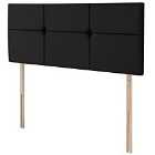 Silentnight Arrezzo Ebony Headboard - Single