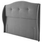 Silentnight Camden Grey Headboard - Super King
