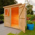 Shire 6ft x 4ft Wooden Pent Garden Shed