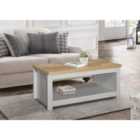 Birlea Highgate Coffee Table Grey And Oak