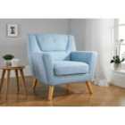 Birlea Lambeth Chair Duck Egg Blue