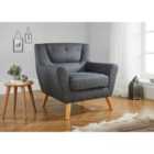 Birlea Lambeth Chair Grey