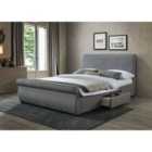 Birlea 150Cm Lancaster Fabric Bed Grey