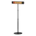 Shadow ULG 2Kw Non Remote Heater w/ Telescopic Stand - Black