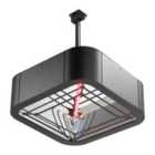Shadow Pendant Heater - Black