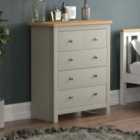 Arlington 3+2 Drawer Chest Grey