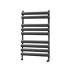 Towelrads Dorney Designer Towel Rail, 800x500mm - Anthracite