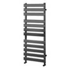Towelrads Perlo Designer Towel Radiator, 1200x500mm - Anthracite