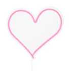 Neon Heart Light Pink