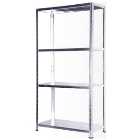 Buffalo 4 Tier Galvanised Metal Shelf