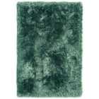 Asiatic Plush Shaggy Rug, 120 x 170cm - Petrol