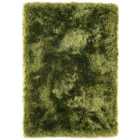 Asiatic Plush Shaggy Rug, 120 x 170cm - Green