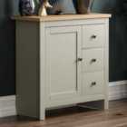 Vida Designs Arlington 3 Drawer 1 Door Sideboard Grey
