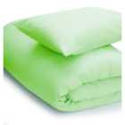 Easy Care Minimum Iron Duvet Cover Super King Apple