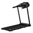 HOMCOM Folding Treadmill Electric Motorised Running Machine With LED Display