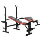 HOMCOM 59'' Multi-function Adjustable Weight Training Bench