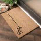 Hey Scribble Doormat