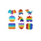 Popper Mystery Pop Up Bubble Fidget Toys - 3 Pack