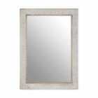Premier Housewares Rectangular Wall Mirror - Antique Silver